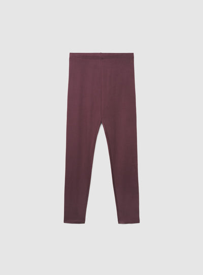 Leggings lunghi a tinta unita