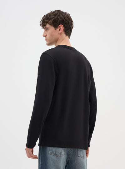 T-shirt termica a maniche lunghe a tinta unita