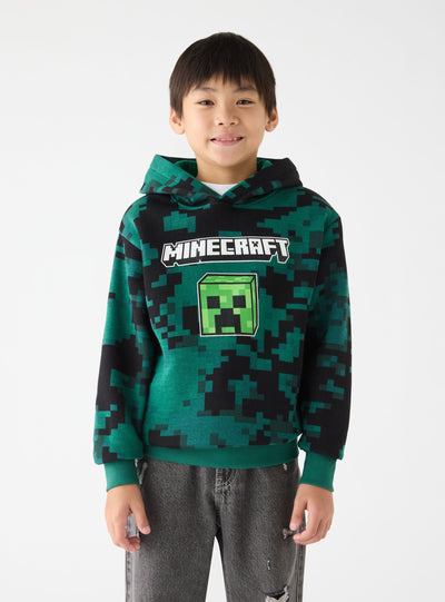 Sudadera con capucha Minecraft® tie dye