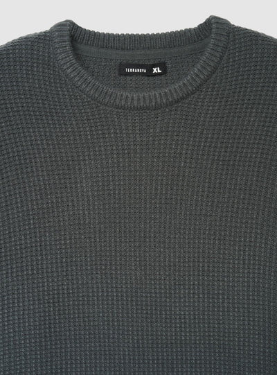 Maglia girocollo a tinta unita