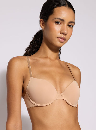 Reggiseno imbottito a tinta unita