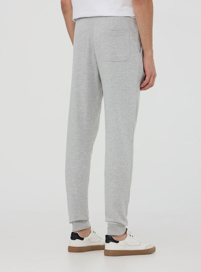 Pantaloni tuta con coulisse e stampa