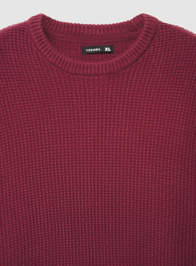 Maglia girocollo a tinta unita
