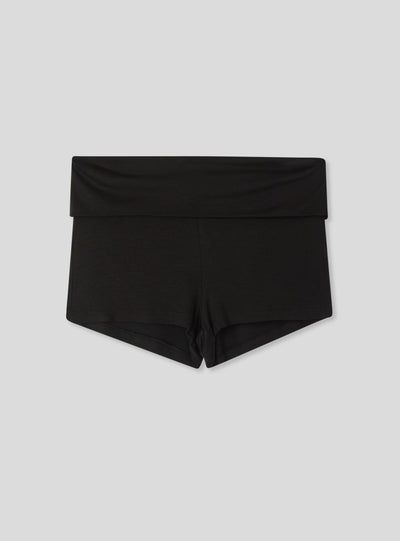 Culotte visokog struka s preklopom