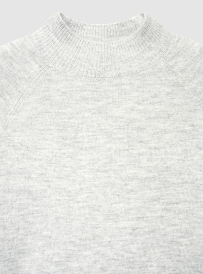 Maglia a lupetto a tinta unita