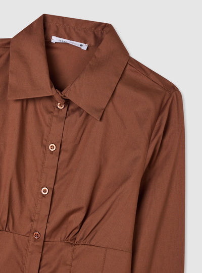 Camicie slim con corpetto
