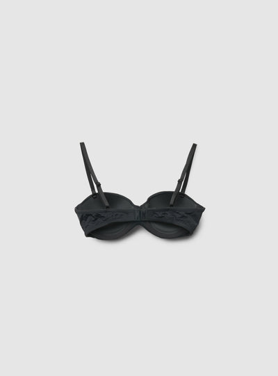 Reggiseno a fascia imbottito con spalline regolabili