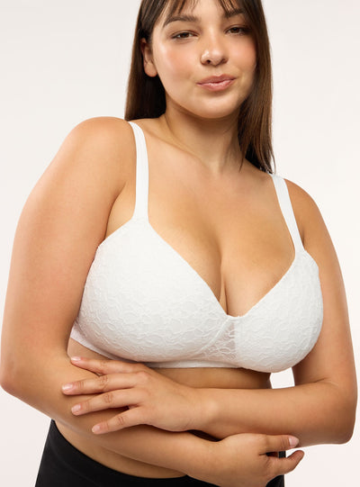 Reggiseno comfort in pizzo