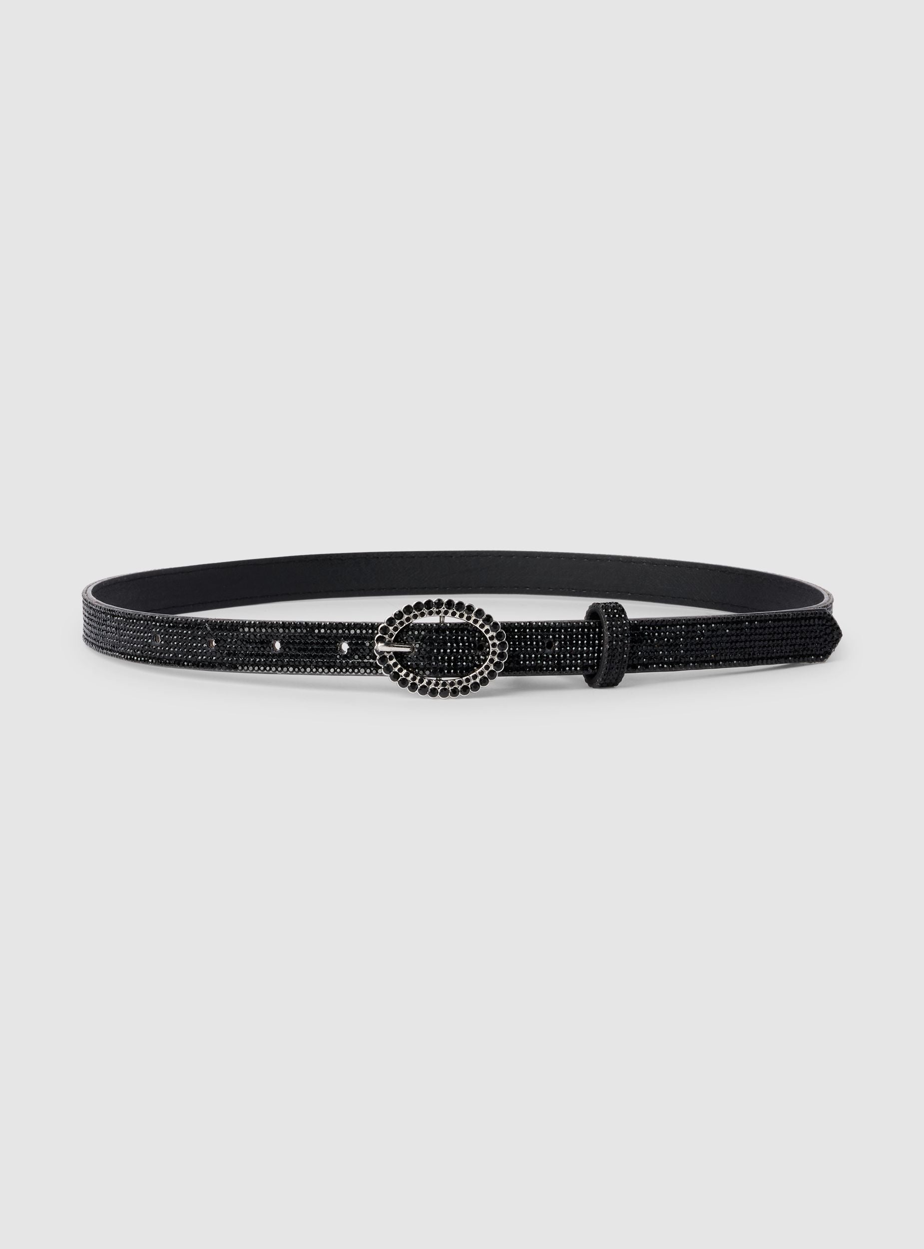 Thin belt with rhinestones Thin belt with rhinestones