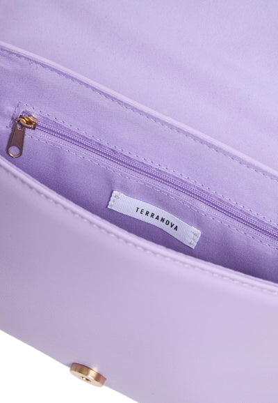 Borsa tracolla in similpelle matelassé