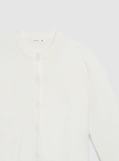 Cardigan ampio con bottoni