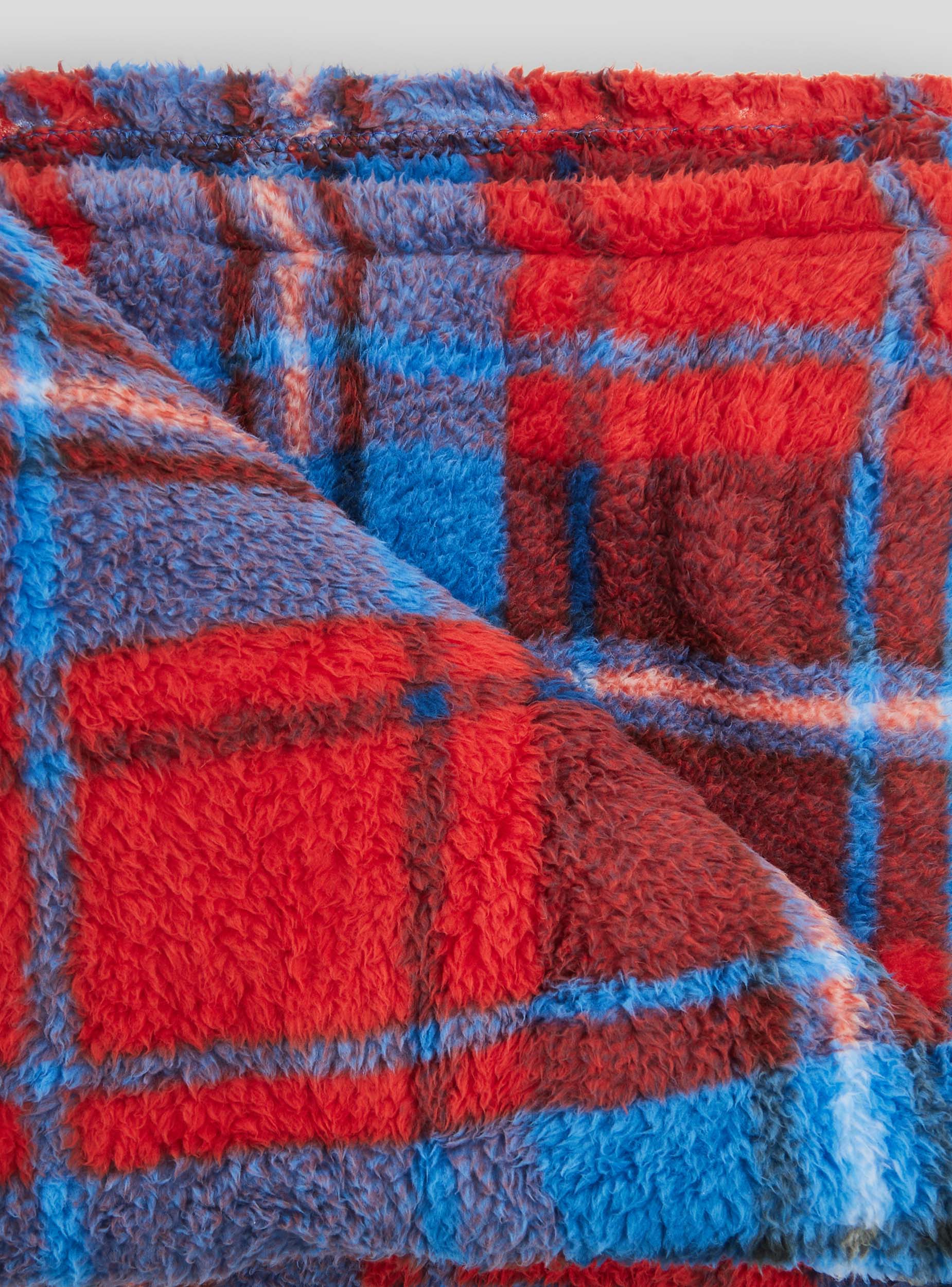 Coperta Plaid Rossa In Cotone 100%, 127x152 Cm, Morbida E Senza Tempo, Per Divano E Letto