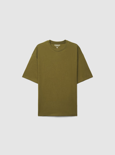 T-shirt over a tinta unita