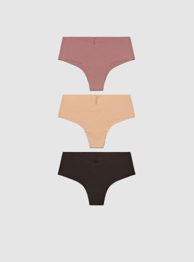 Pack 3 slip culotte a V