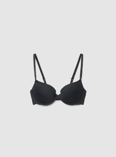 Reggiseno imbottito a tinta unita