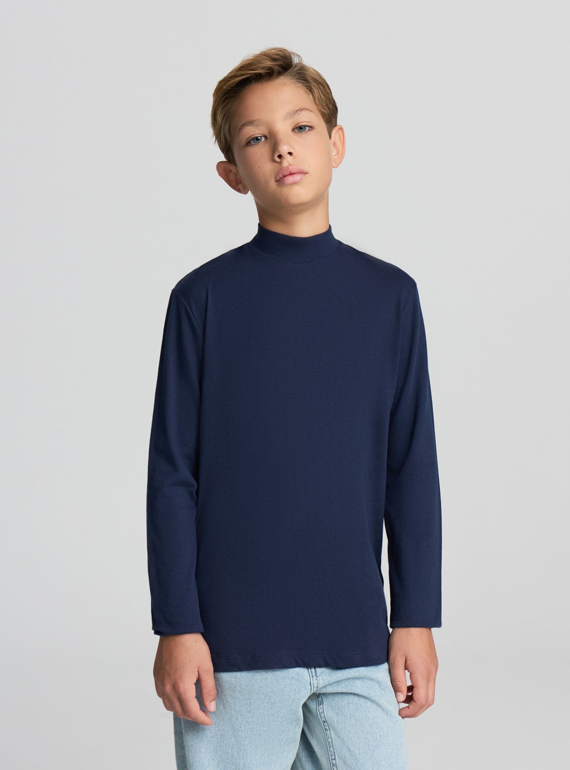 Camicie bambino a manica lunga - blu Camicie bambino a manica lunga - blu