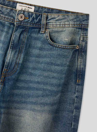 Jeans super-baggy cinque tasche