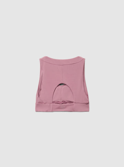 Bra top sportivo con oblò