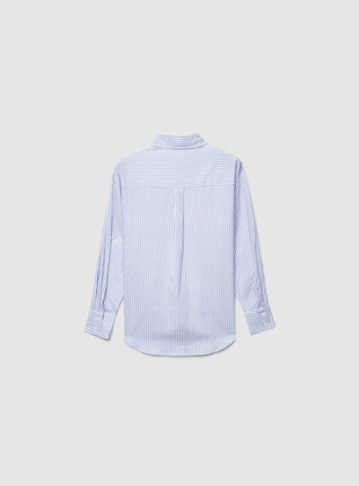 Camicia ampia a righe