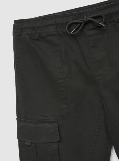 Pantaloni cargo con coulisse e tasche