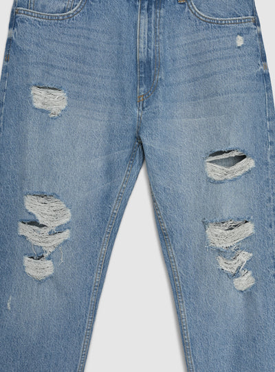 Jeans relaxed con strappi