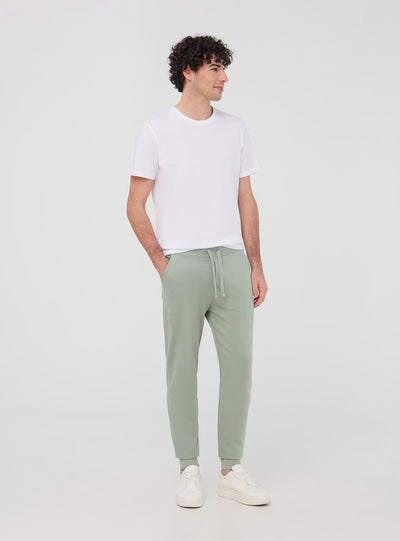 Pantaloni tuta leggeri con coulisse e tasche