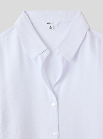 Plain-coloured shirt, lightweight fabric