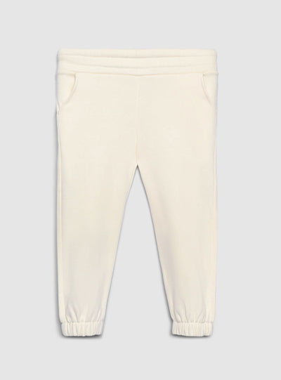 Long tracksuit trousers with elastic waistband and cuffs