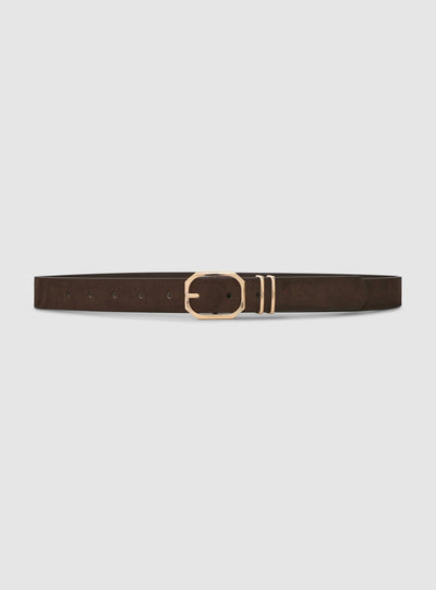 Ceinture unie avec boucle