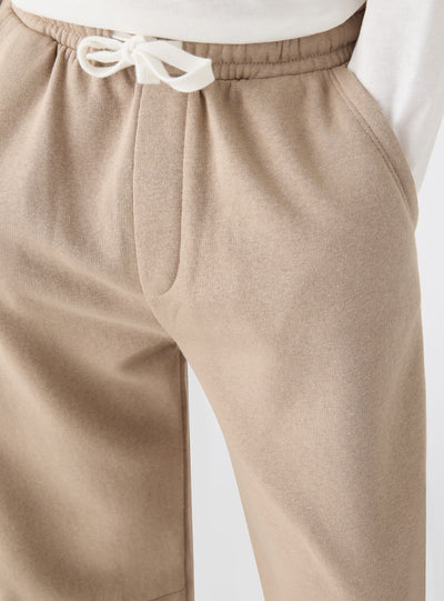 Pantaloni tuta balloon a tinta unita