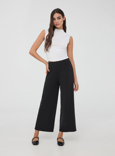 Pantalon culotte court