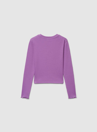 T-shirt crop con cut-out