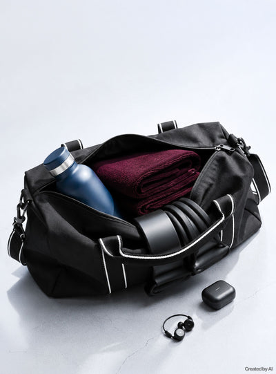 Sacca sport imbottita con tracolla