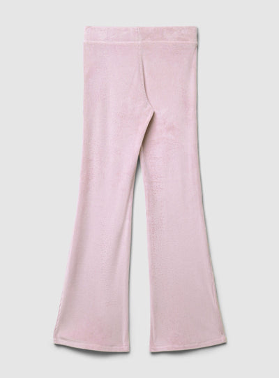 Ribbed flared leggings