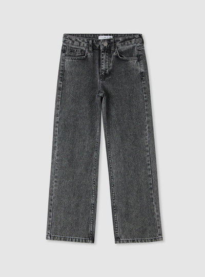 Jeans wide leg in denim