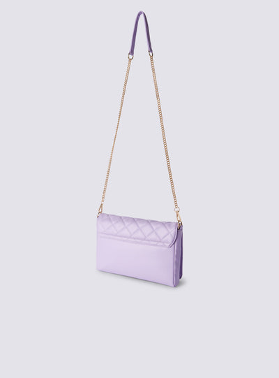 Borsa tracolla in similpelle matelassé