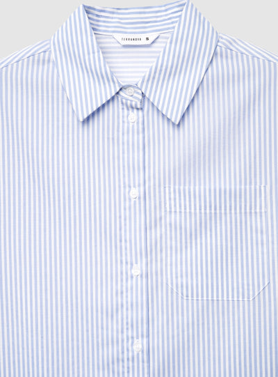 Camicia ampia a righe