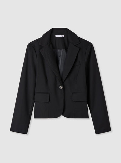 Veste spencer à simple boutonnage