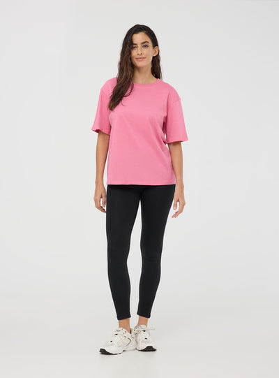 T-shirt oversize basic a tinta unita