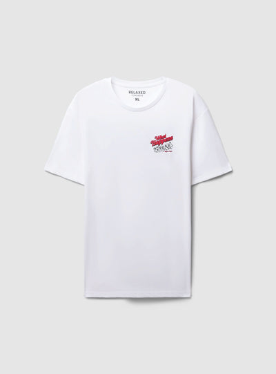 T-shirt relaxed con stampa fronte/retro