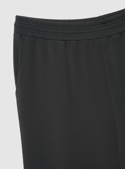 Pantaloni tuta wide leg a tinta unita