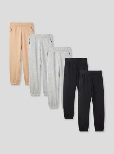 Pack 5 pantaloni tuta pesanti