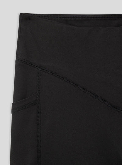 Leggings sportivi corti con tasca