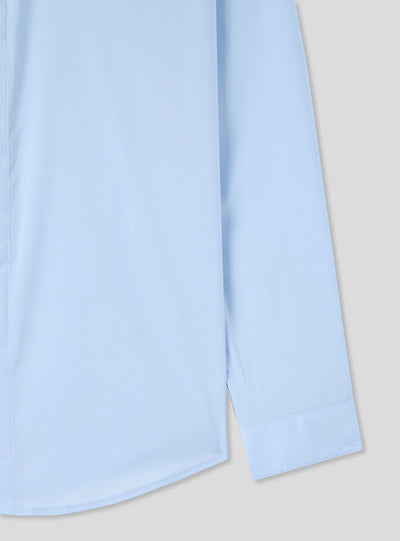 Camicia in popeline stretch