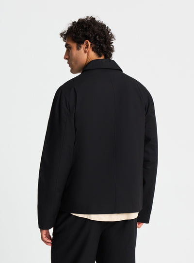 Giubbino con zip e colletto
