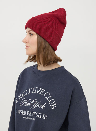 Plain hat