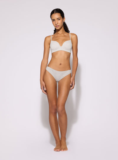 Set me 3 slip braziliane me ngjyrë të njëtrajtshme