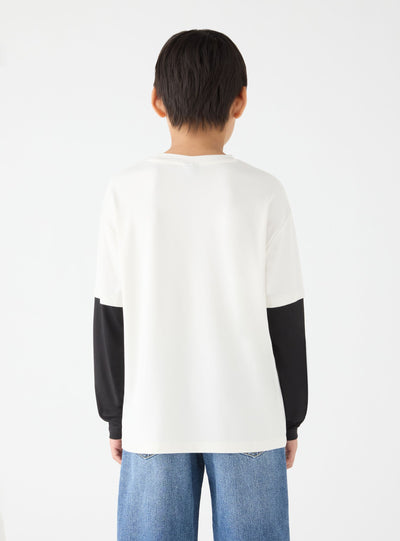 T-Shirt ML Stampa