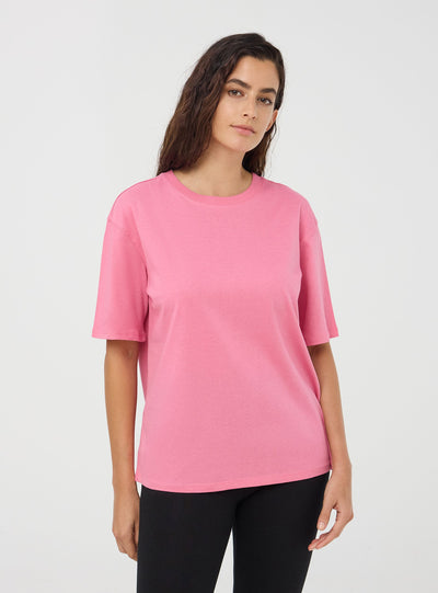 T-shirt oversize basic a tinta unita