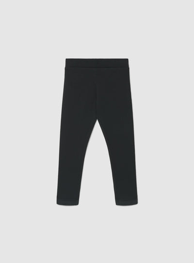 Leggings lunghi a vita alta tinta unita